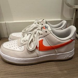 Nike Air Force 1 First Use Orange